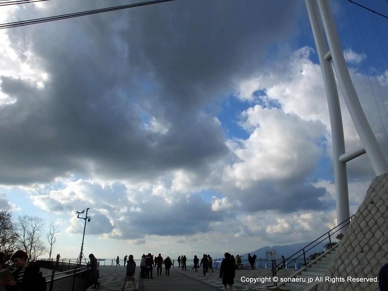 箱根西麓三島大吊り橋・みしまスカイウォークのメイン展望台写真