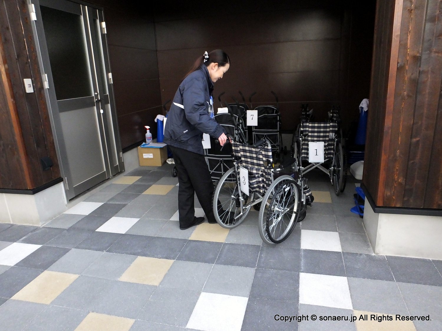 箱根西麓三島大吊り橋・みしまスカイウォークのレンタル車いす・貸しベビーカーの写真
