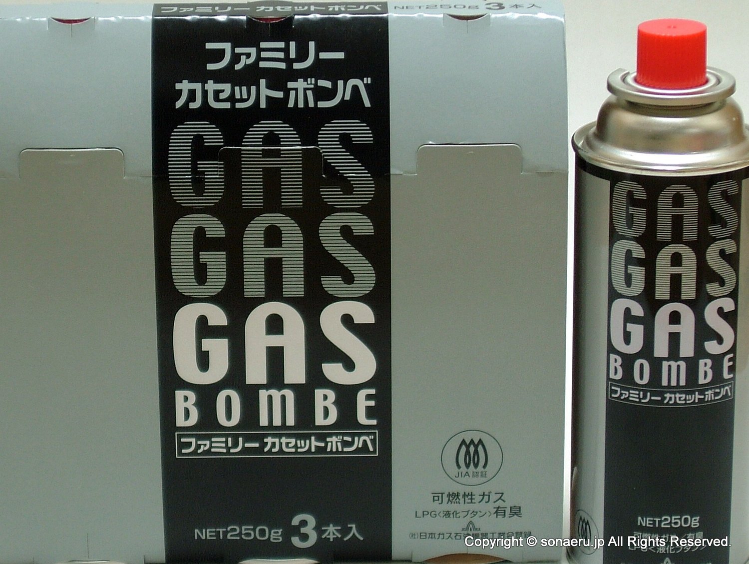 カセットガスボンベの構造・しくみ